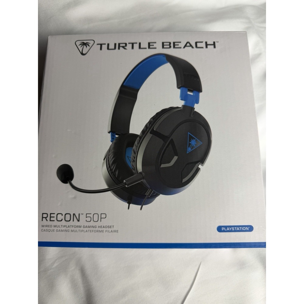 Turtle Beach Recon 50P Wired Multiplatform Gaming Headset for PS5, Xbox, PC
